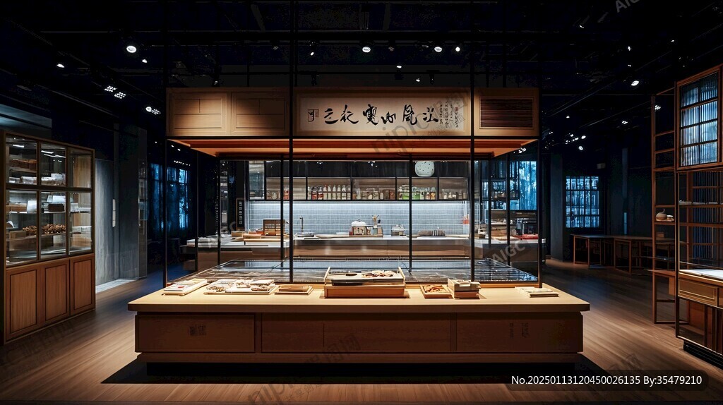 方志館展柜設計