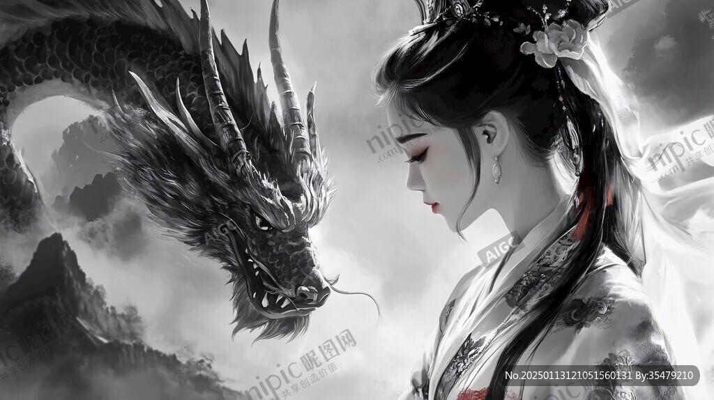 古風龍女ip