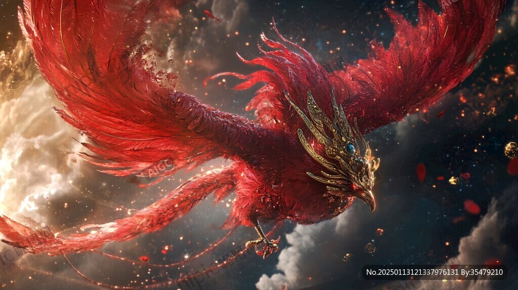 四大神獸朱雀