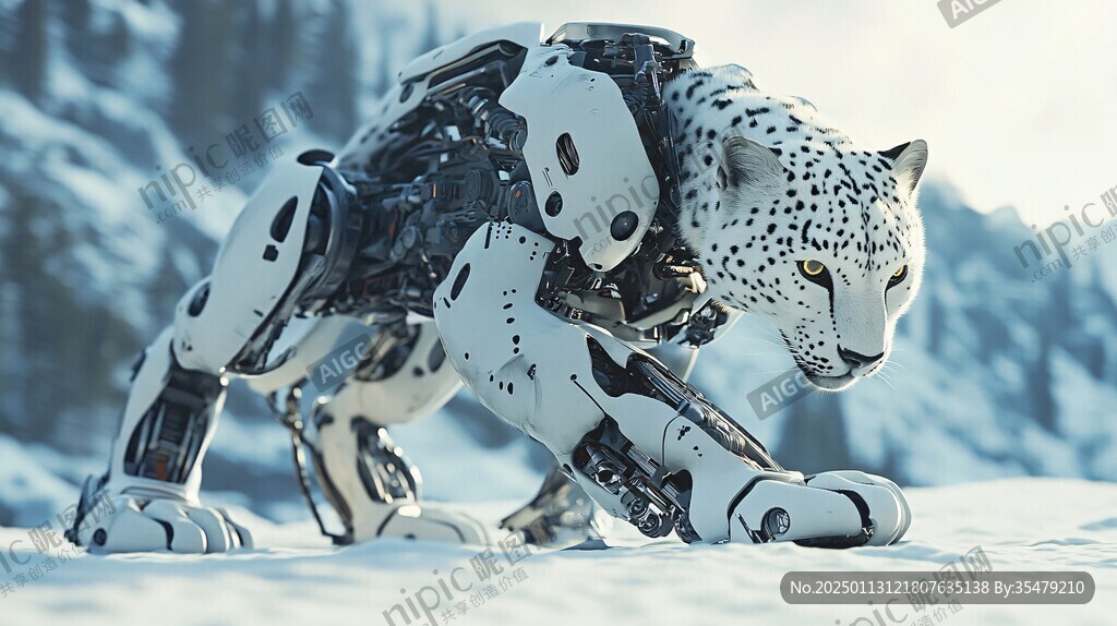 雪豹模型