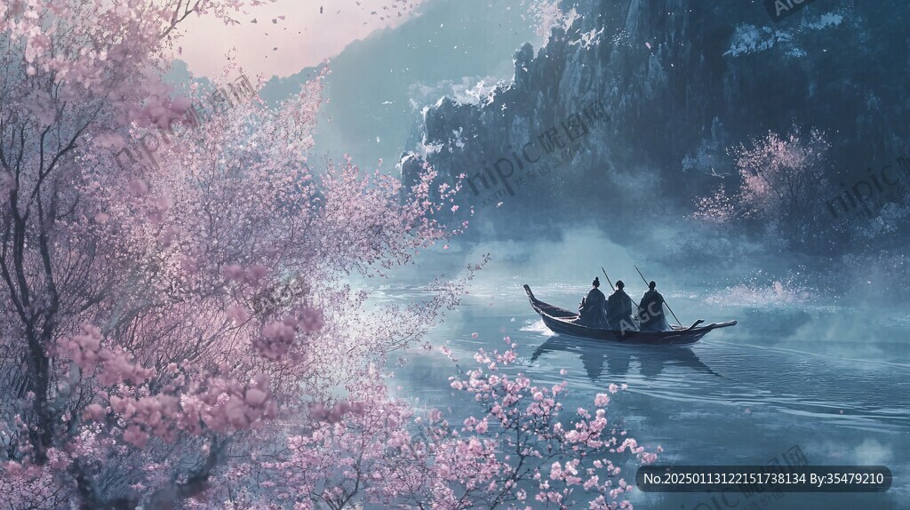 桃花源仙境