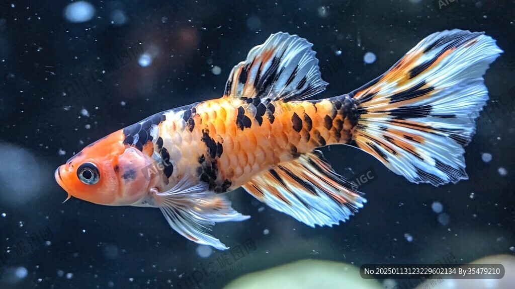 名貴金魚特寫