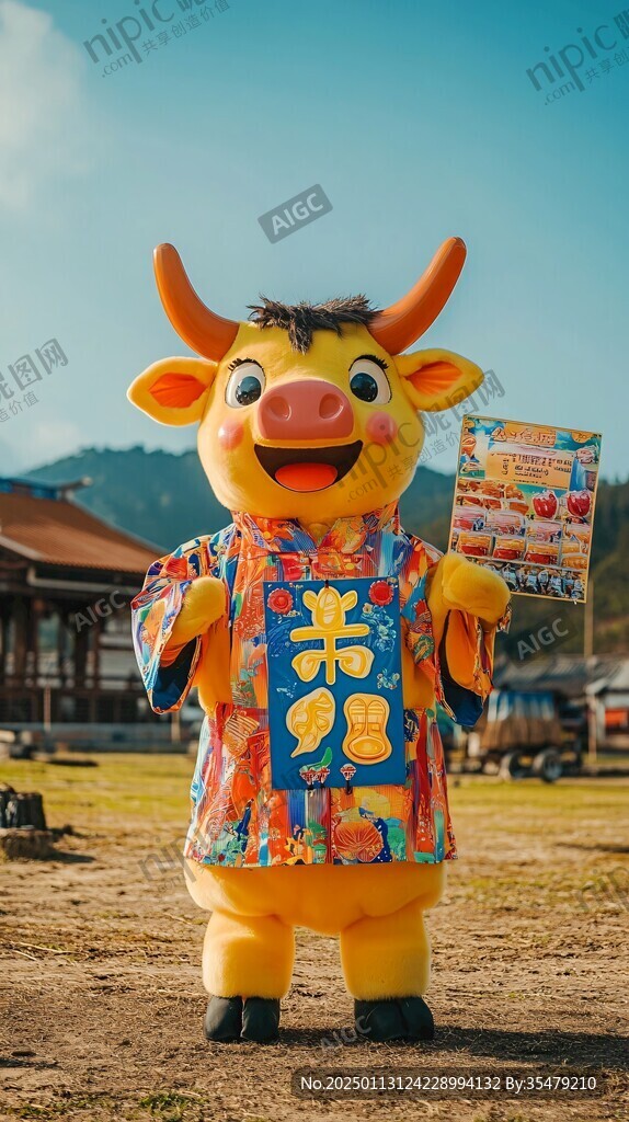 牛年戶外造型