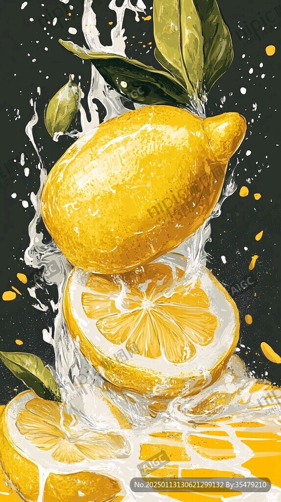 插畫冰糖橙
