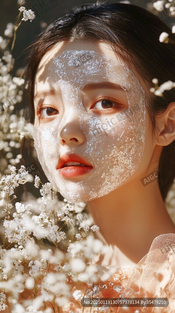仙氣清冷少女壁紙圖片