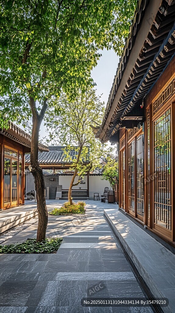 庭院四合院房地產(chǎn)