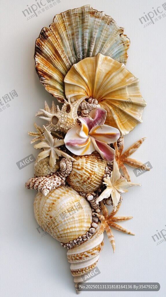 貝殼藝術(shù)品