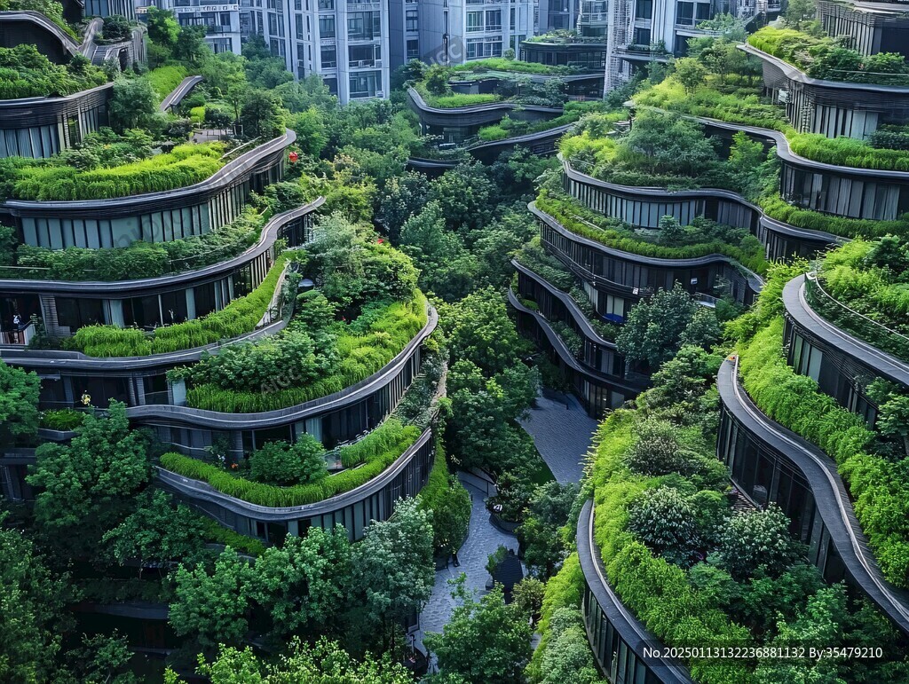 森林城市生態建筑
