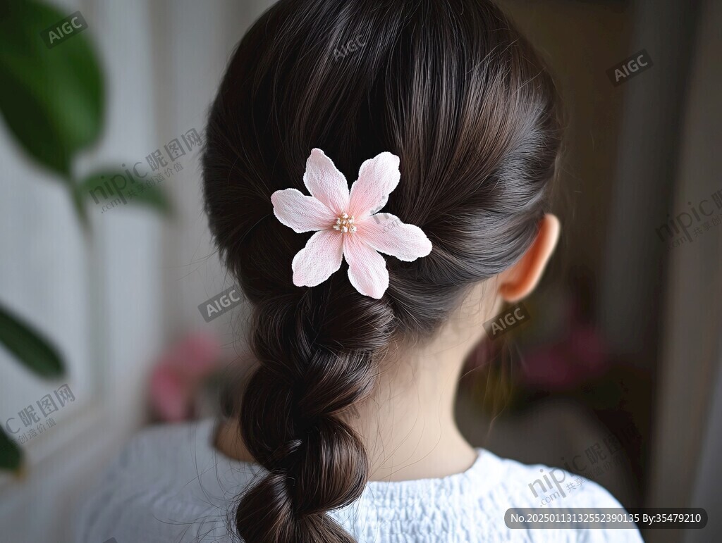 桃花造型