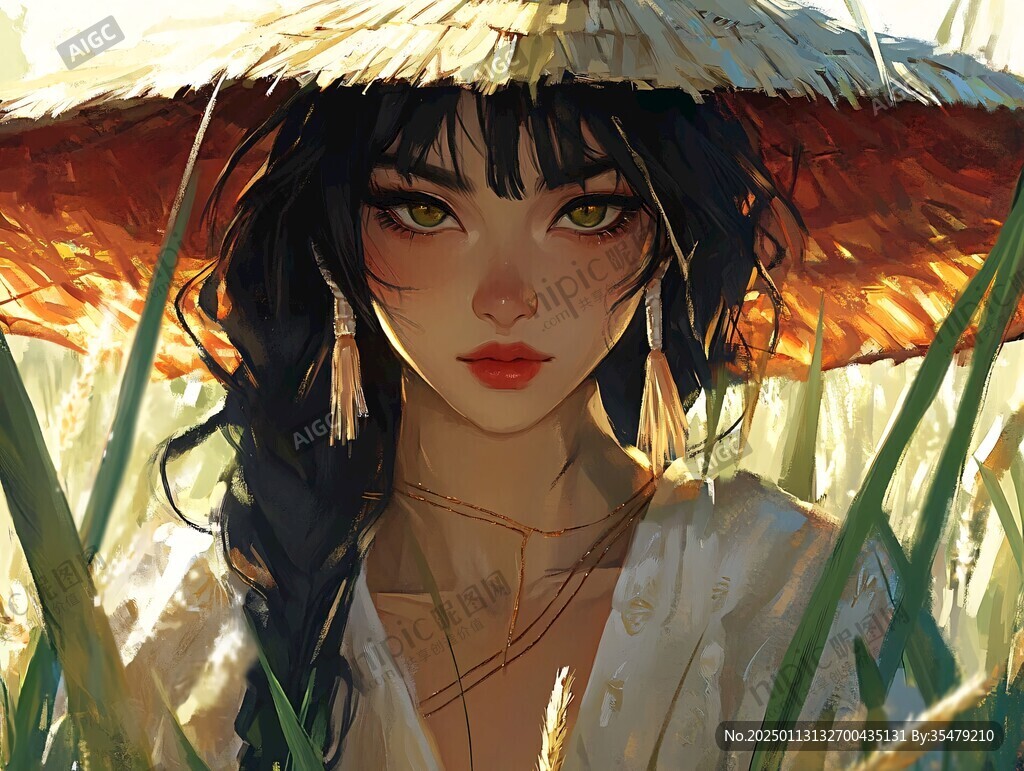 厚涂少女
