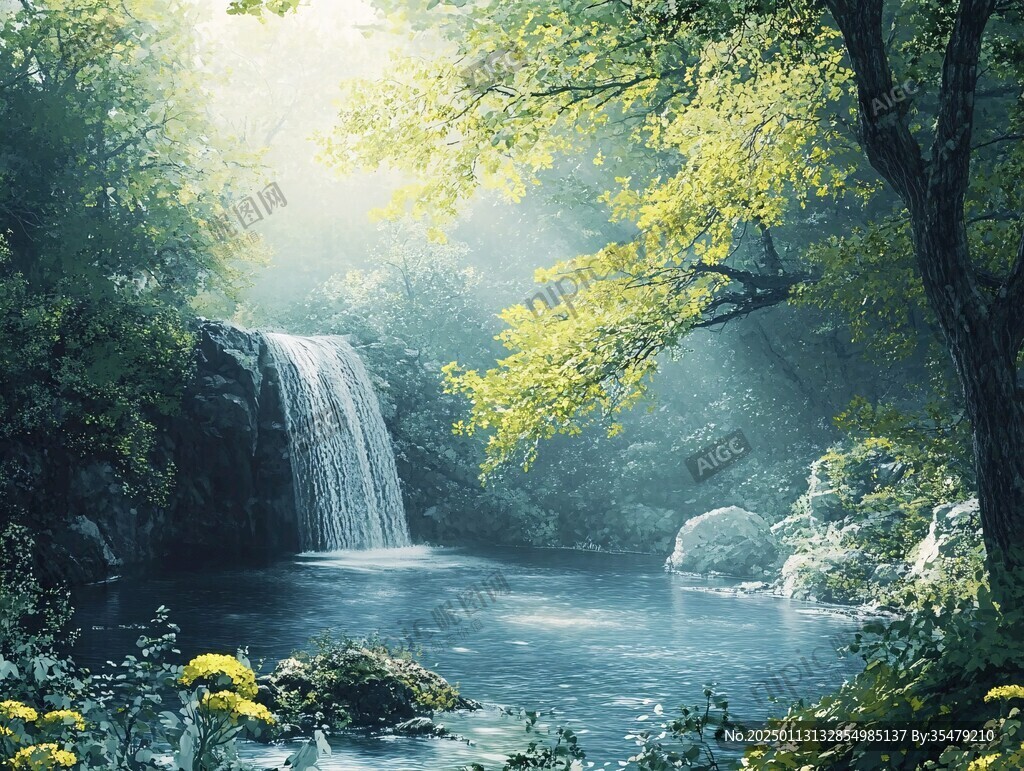 自然美景仙境