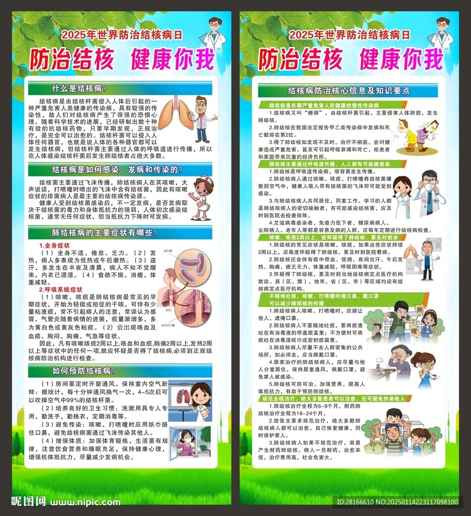 結(jié)核病日展架