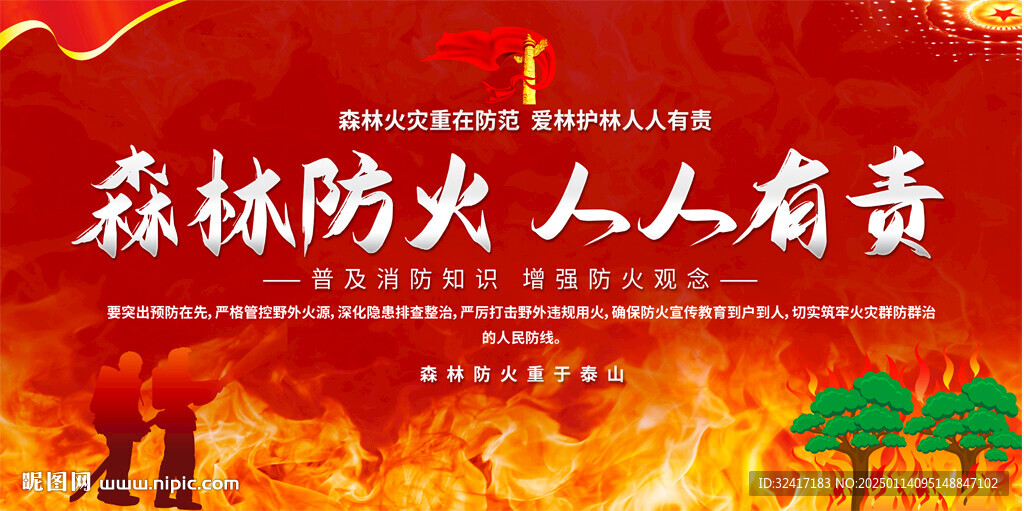 森林消防宣傳標(biāo)語