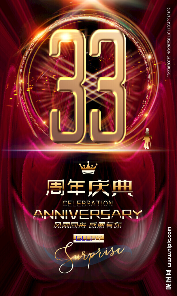 33周年