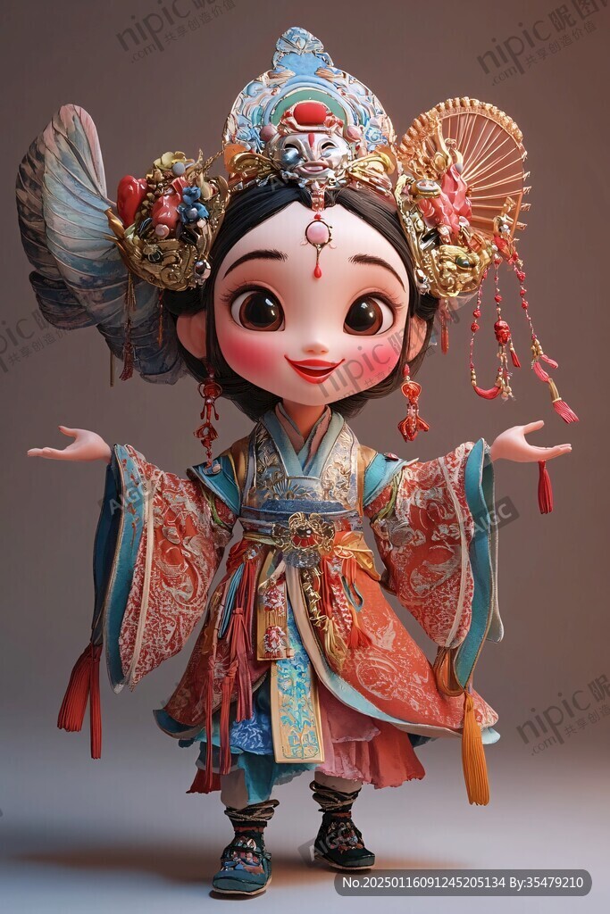 q版武旦