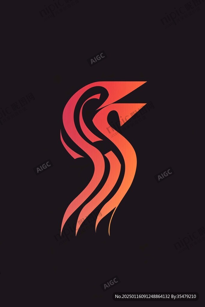 鳳凰形體標志