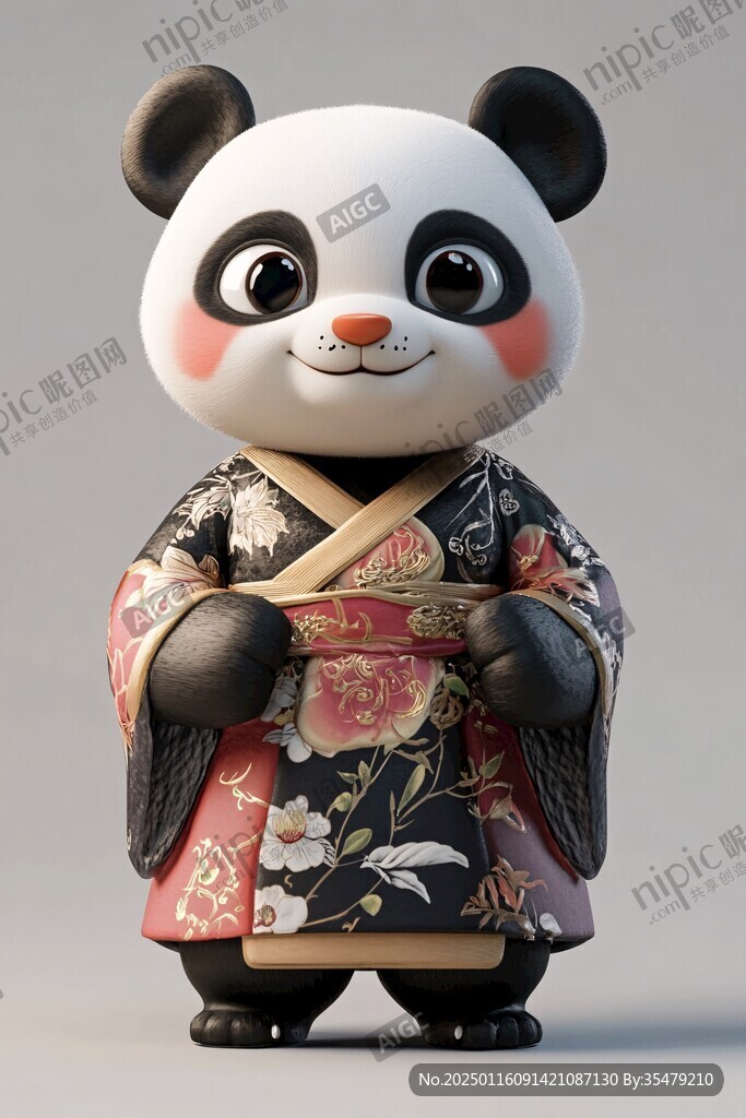 熊貓功夫大俠形像設(shè)計(jì)