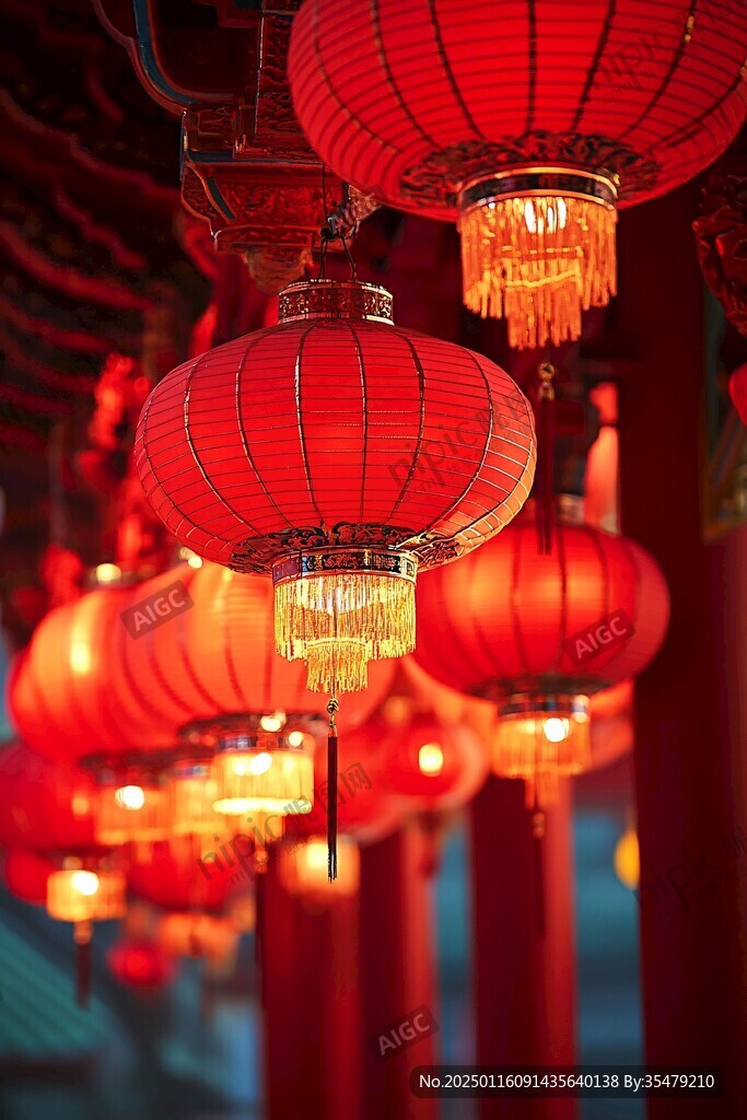 元宵節(jié)紅燈籠