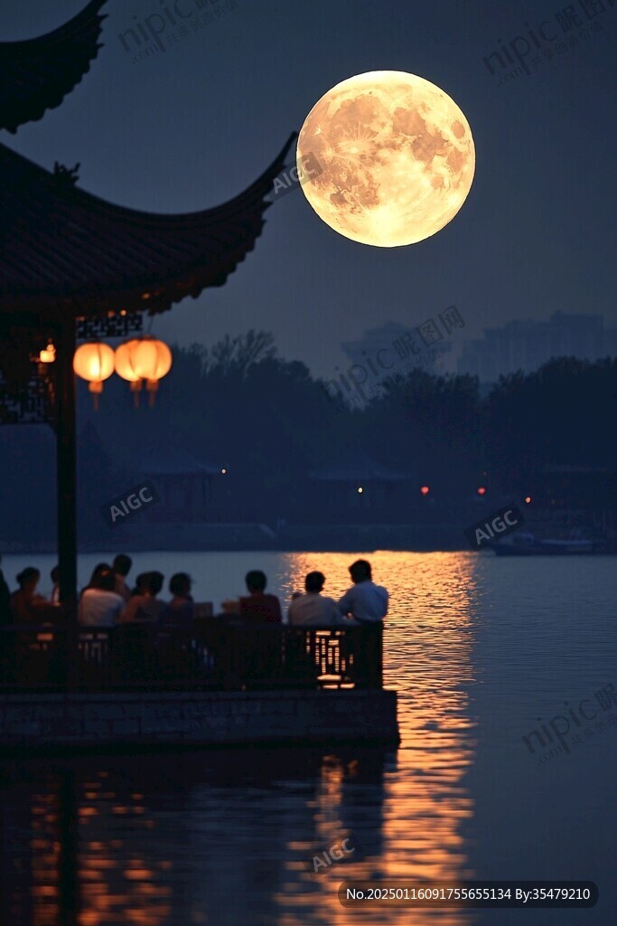 蘇堤玩月