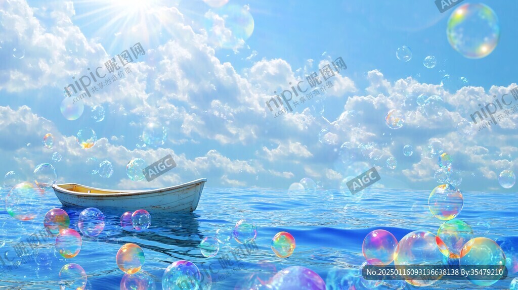 氣泡海洋美圖