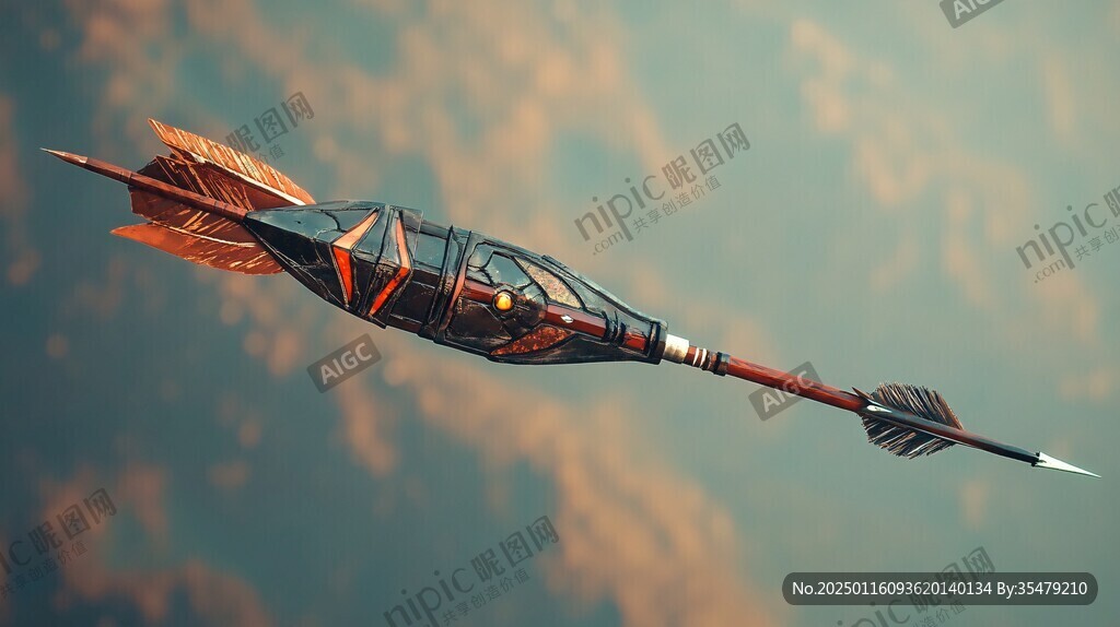 暖色調弓箭