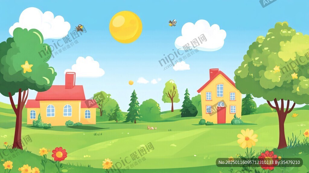 卡通小風(fēng)景