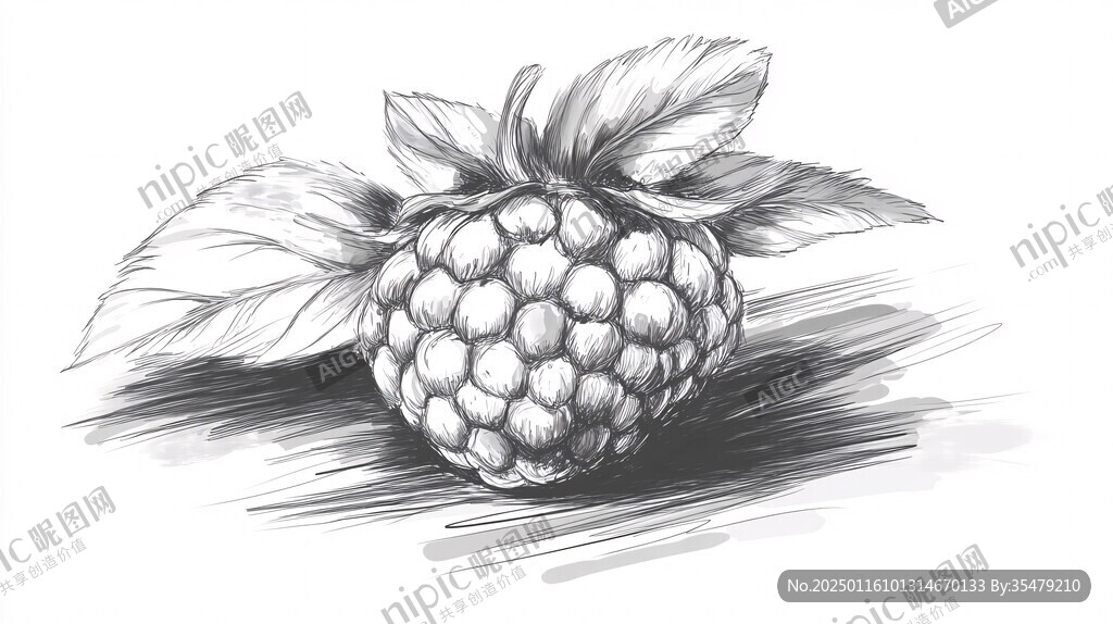 手繪野菠蘿