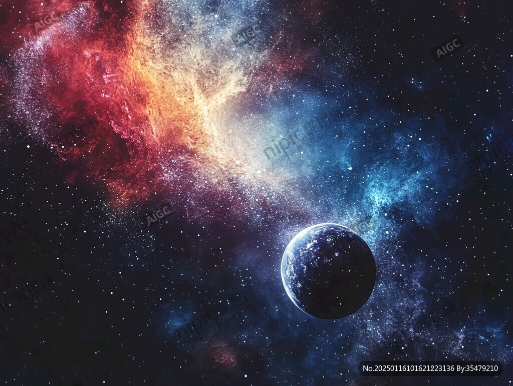 唯美宇宙背景