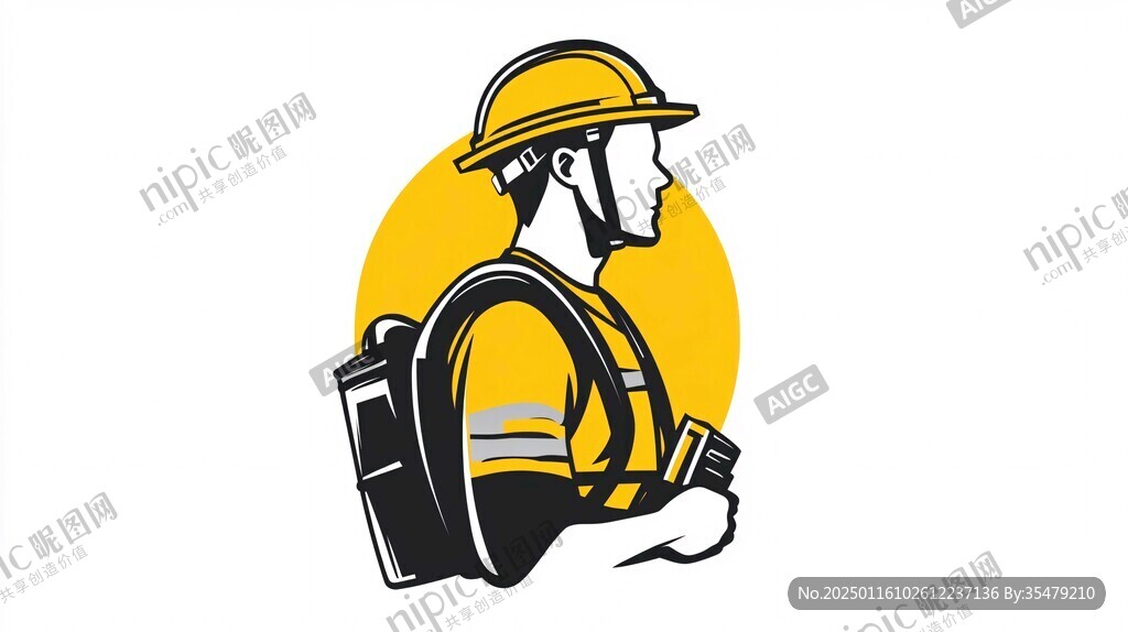 建筑工人logo