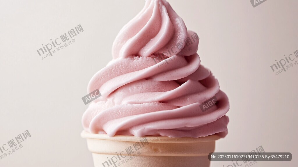 蜜雪冰城原味冰淇淋