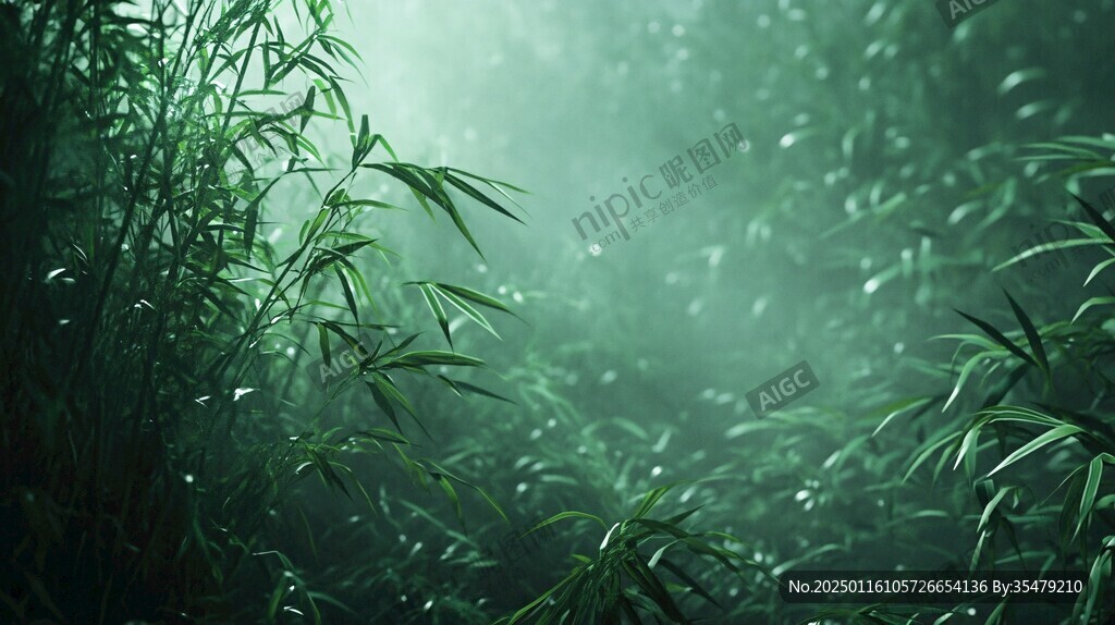 唯美竹影竹韻