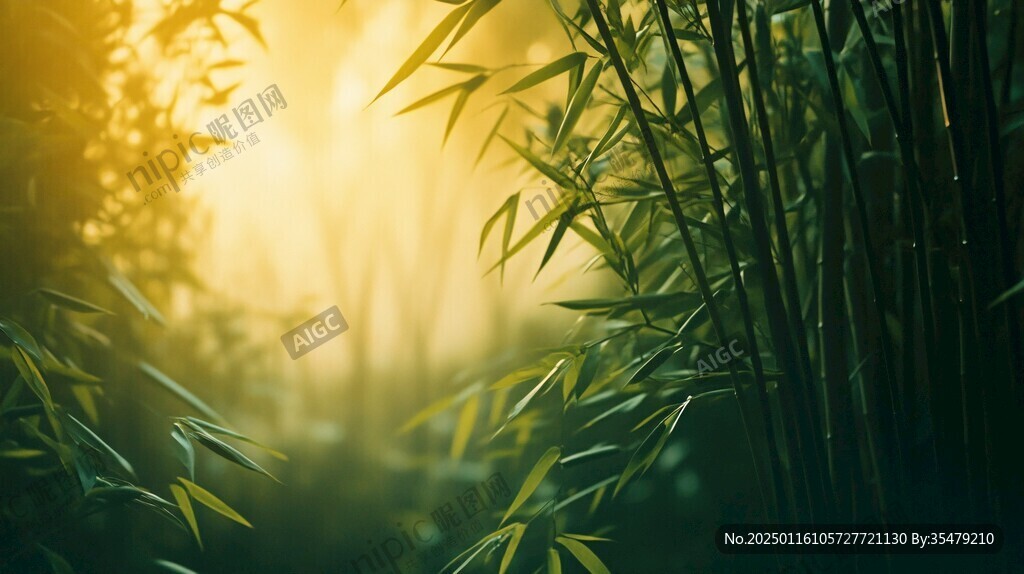 唯美竹影竹韻