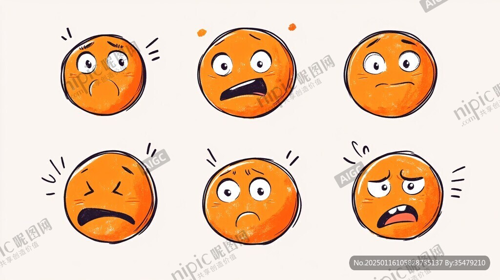 卡通表情素材