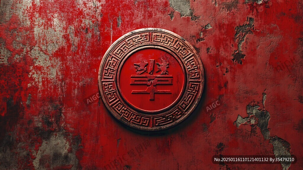 墻上的喜字