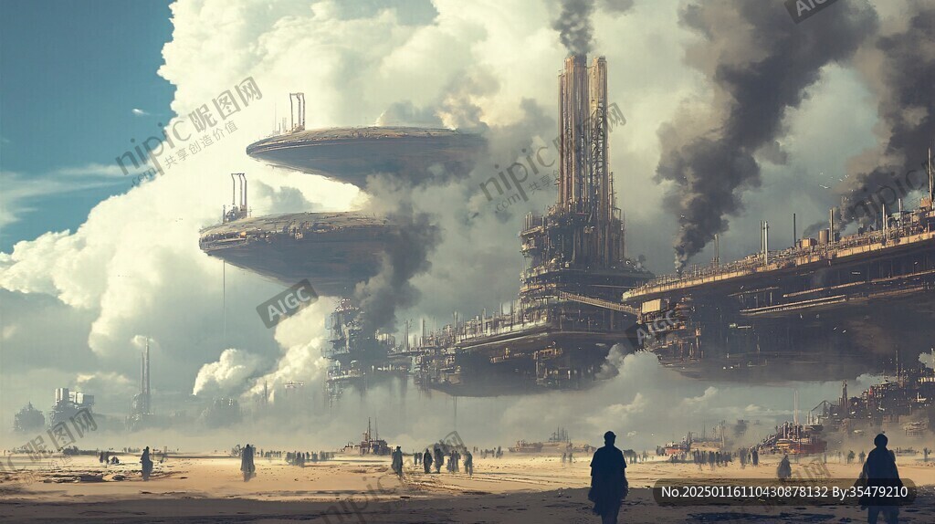 科幻題材插畫