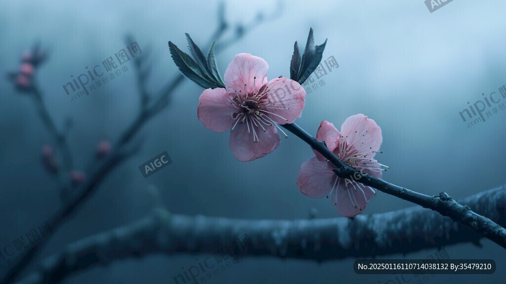 唯美桃花高清壁紙