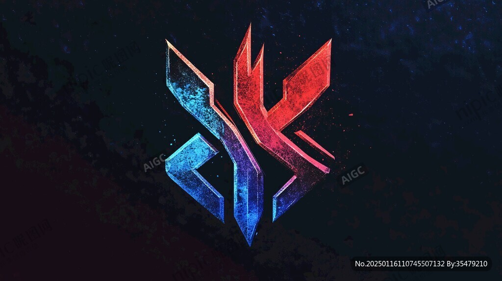 炫酷電競logo