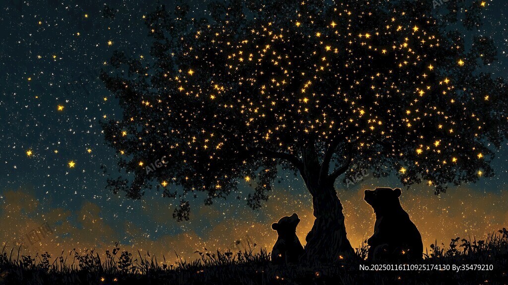 動(dòng)物夜景