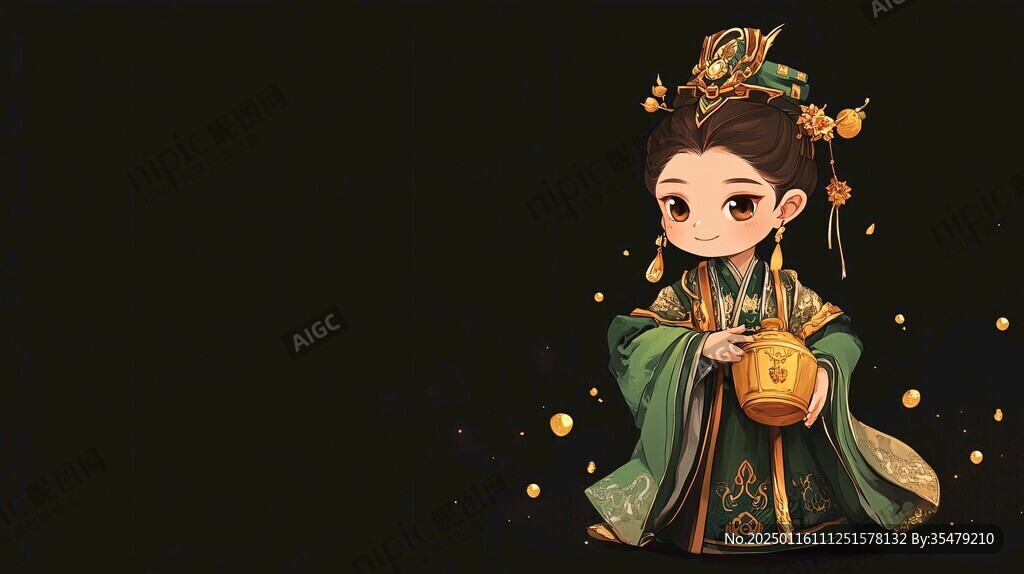 q版皇后插畫