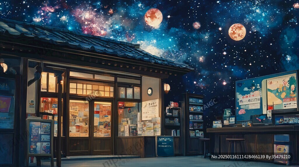 夜景便利店