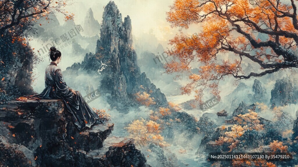 意境山水人物