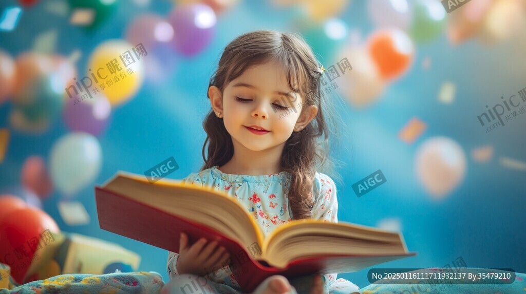 讀書的小孩