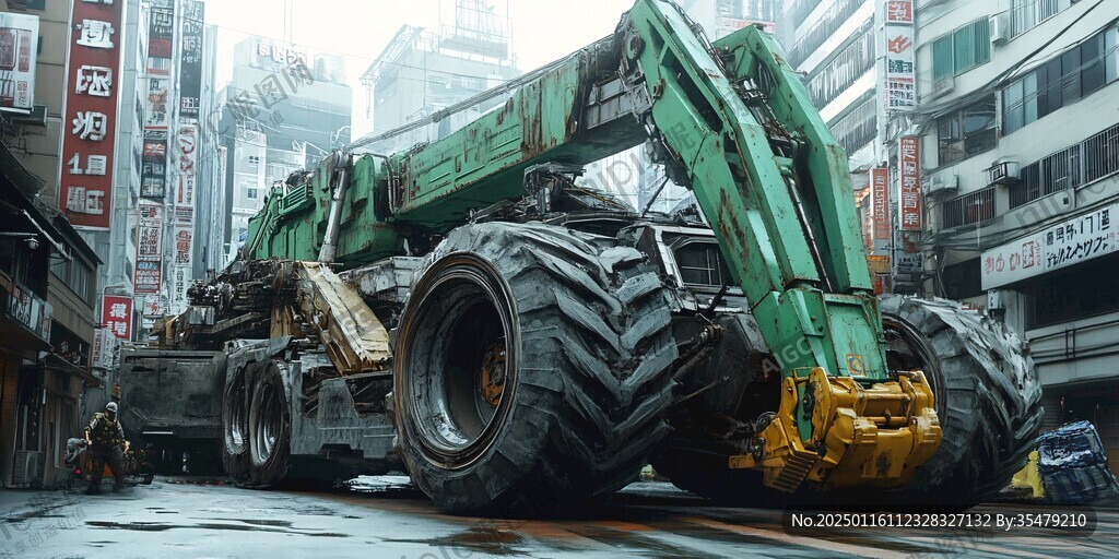 巨型翻斗車
