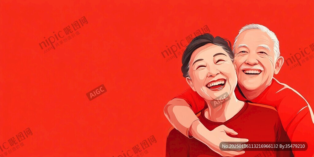 全家福插畫