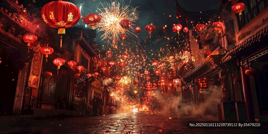 歷史古鎮(zhèn)喜慶