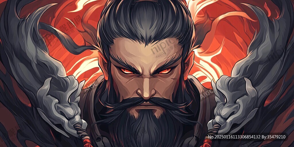 黃忠插畫