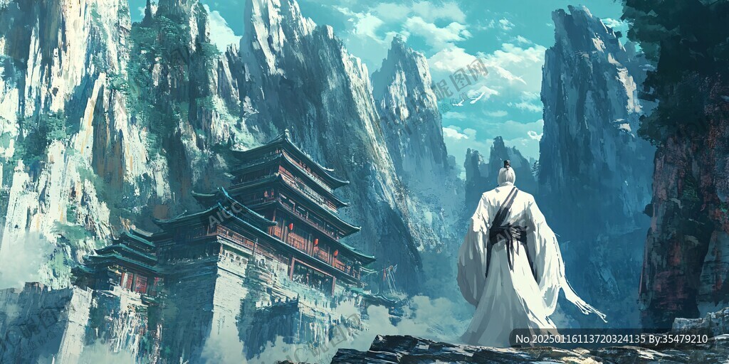 武當山插畫