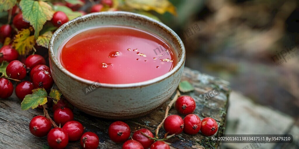 野生紅色瘦果