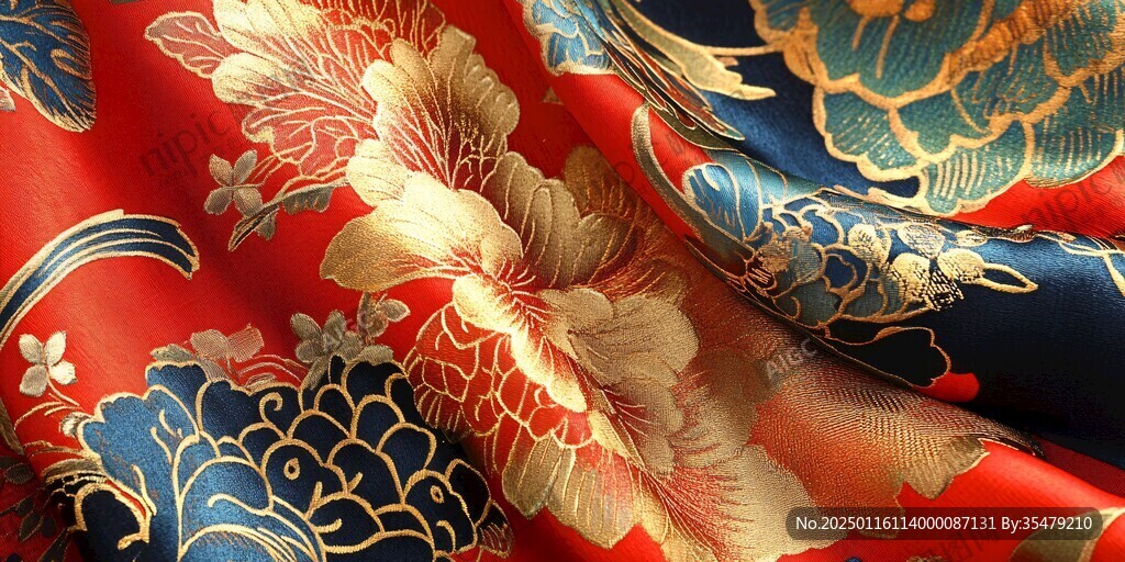 漢服刺繡綢緞錦緞絲綢