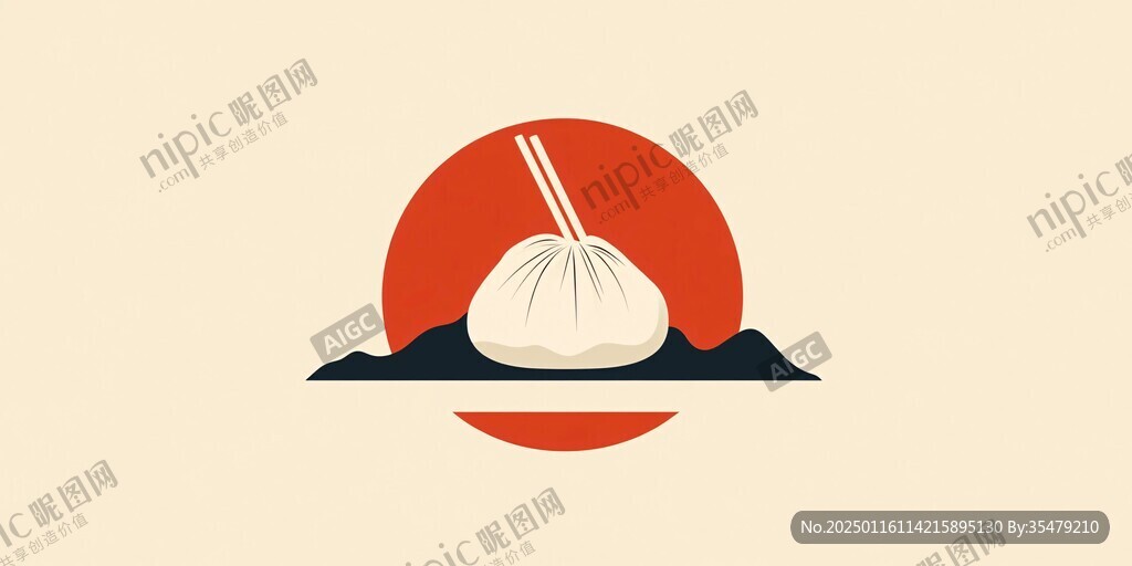 灌湯包標(biāo)志設(shè)計